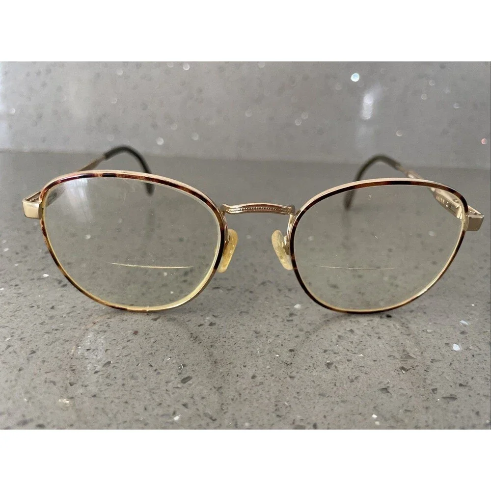 LUXOTTICA KLIXX Gepcopper Teen Tortoise Eyeglass Frame Flex Italy 48-18-125